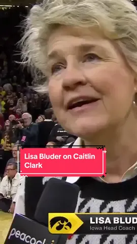 Iowa head coach Lisa Bluder explains what Caitlin Clark's record means to her program and women's college basketball as a whole. #cbb #iowa #bigten #bigtenbasketball 