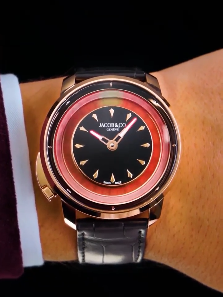 A movable game of chance, on your wrist. Casino Tourbillon is a wrist-sized game of roulette. It's got 36 pockets, a white ball and it spins really fast. Once the ball starts bouncing, all bets are off, and your fate is in someone else's hands. #JacobandCo  #InspiredByTheImpossible #Casino #games