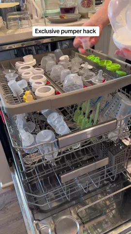 Like I said, please do not come at me. It just makes it so much nicer and I know that everything is actually cleaned and sterilized properly and it has saved so much time! #newmomsoftiktok #momlife #momtok #exclusivepumping #exclusivelypumping #pumpparts #pumpingmom #pumpingmama #fyp 