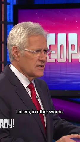 Boom, bap! 🕺 #Jeopardy! #AlexTrebek #comedyvideos #funnyvideos #savage