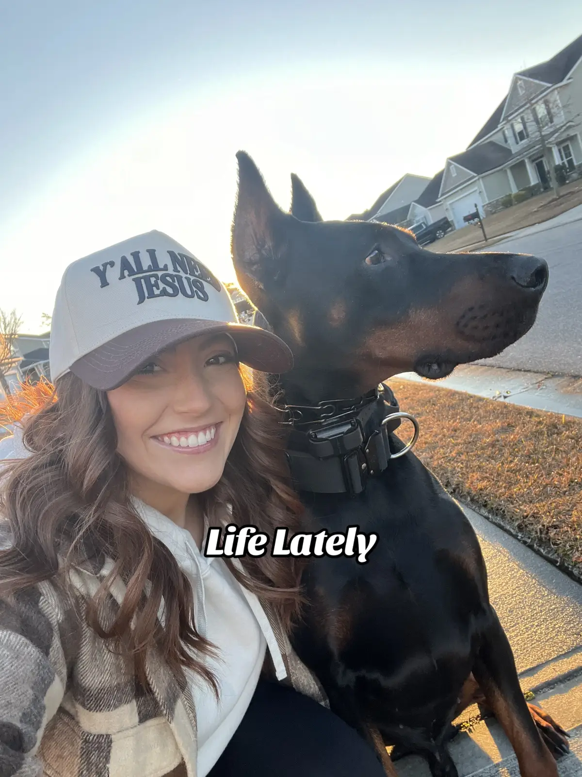 I love this little life🖤 #foryoupage #lifelately #savannahga #microinfluencer #smallcontentcreator #doberman #aesthetic #ilovethislittlelife #fashiontiktok #fashioninspo 