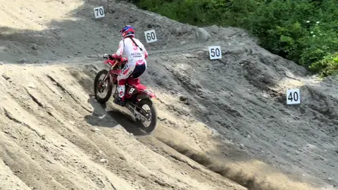 Nichole O’Donnell took 2nd place in the Women’s Class with this Day 1 ride at the 2023 AMA Grand National Hillclimb in Monson, MA.  🔺 @Dirtbike.chick  🔺 @ama_racing  🔺 @quaboagridersmotorcycleclub  🔺 @honda_racing_us  #Hillclimb #USHillclimbing #HillclimbRacing #HillclimbNation #Motoclimb #Moto #MX #Racing #SendIt #HoldItWide #JustGonnaSendIt #AMA #National #Championship #FKNSendIt #NoLimits #Honda #CRF450 #CRF450R #4Stroke #DirtBike #Motorcycle #WomenWhoRide 
