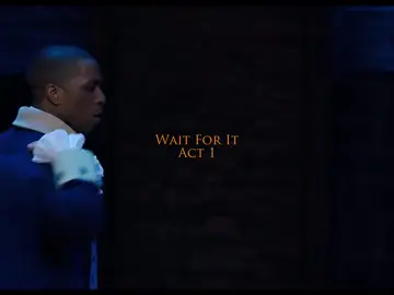 i promised didnt i? so here it is #hamilton #broadway #waitforit #leslieodomjr #aaronburr 