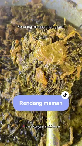 Rendang maman daging salai resepi original dari gemencheh🤤 #dapokueh #rendangmaman #FoodLover #fypシ゚viral #laukpaukkampung #laukkampung #fypシ #jempol 