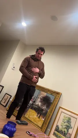 My husband impersonating me as a pregnant person is too spot on #pregnant #fyp #foryoupage #foryourpage #babykicks #babyboy #husband #husbandwife 