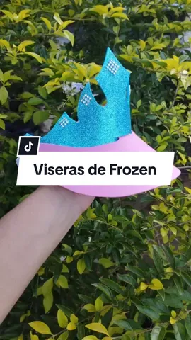 #viseras #papelesacolor #frozen 