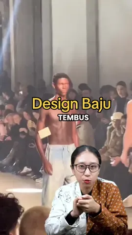 Model baju macam apa ini 😭 #fashionshow #model #fashion #viral #fyp #bahankaincom 
