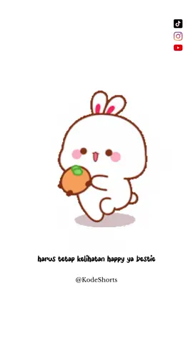 Kita harus happy ya bestie #kodeshorts #animasi #fyp 