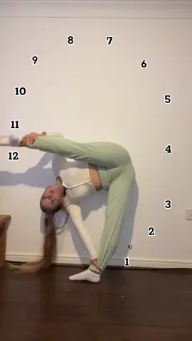 Which number can you get to ? 😅  #dance #flexibility #flexibilitytest #bendy #stretching 