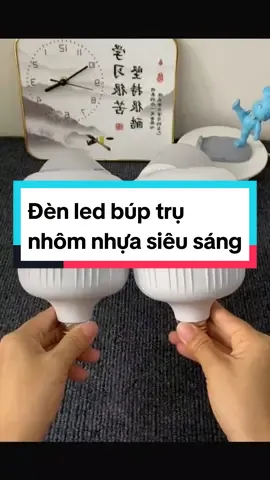 Đèn led búp trụ nhôm nhựa siêu sáng #pinkgo #denled #bongden #bongdenled #denledbuptru #bongdenled30w #bongdenledbuld 
