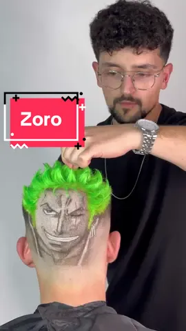 Zoro got so lost he became a haircut #zoro #onepiece #roronoazoro #haircut #haircolor 