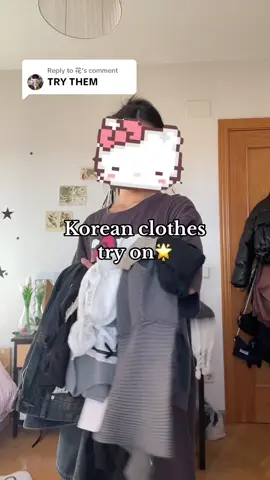 Replying to @花 Find them at @YesStyle ! Reward code: ARTX066 for discount 💗💗 #yesstylehaul #yesstyletryon #koreanfashion #outfitideas 