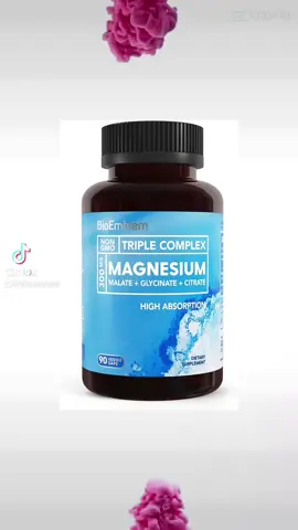Los beneficios del complejo de #magnesio triple pueden incluir apoyo para la función #muscular, #nerviosa y #cardíaca, así como la promoción de la salud ósea y la regulación del #azúcar en la #sangre. #tiktokmademebuyit #tiktokshop #magnesium #fyp #relateable #fypviral 
