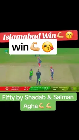 Islamabad Win💪😘 #islamabad #psl9 #islamabadunited #lahoreqalanders #shadabkhan #psl92024 #foryou #foryoupage #viral #HBLPSL9 #babarazam #Zalmi @Babar Azam 1 @{Kìñg___56} @ZALMI # 