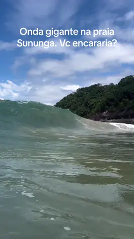 Praia Sununga - Ubatuba #praia #sununga #mar #ondas #surf 