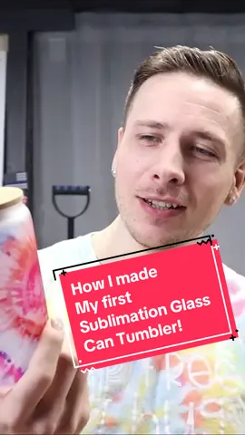 How I made my first sublimation glass can tumbler! The full length video is available on my Ryan Can Make It channel 🥰 ➡️ Tumbler Press from @HTVRONT  ➡️ Pinch Perfect from @Plymouth Creative ➡️ Design from @Creative Fabrica   #sublimation #sublimationglasscan #glasscan #glasscantumblers #sublimationcup #sublimationtutorial #sublimationtumblerpress #htvrontsublimation #htvront 