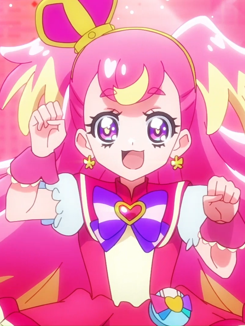 #キュアワンダフル  の変身シーンが公開🐾  「みんな大好き素敵な世界！キュアワンダフル！いっしょに遊ぼ♪」 #わんぷり  #precure  #プリキュア