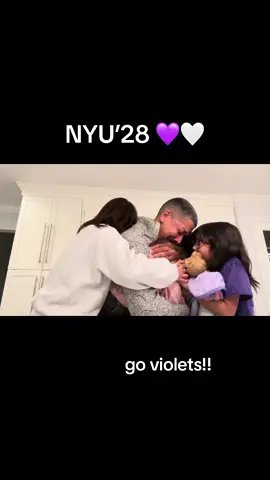 can’t believe i’m going to my dream school #nyu #collegereactions #nyuacceptance #collegedecision #fyp 