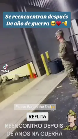 ELLOS REGRESAN DESPUÉS DE LA GUERRA 🙌♥️🫡 #military #familia #soldado #family #motivation #viraltiktok #foryoupageofficiall #parati 