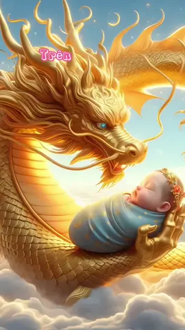 Em bé rồng dễ thương quá! Chúc các mẹ săn rồng vàng thành công nhé🥰#congiap #rongvang #sanrongvang #rongvang2024 #emberong #emberong2024 #xinvia #xinviabau #foryou #anh3d 