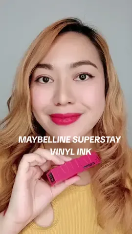 Maybelline Superstay Vinyl Ink in the shade Tempting🧡 Ang gaganda ng mga shades😍 More lip swatches soon! #maybelline #maybellineph #maybellinesuperstayvinylink #vinylink #lipswatches #ttsbeauty 