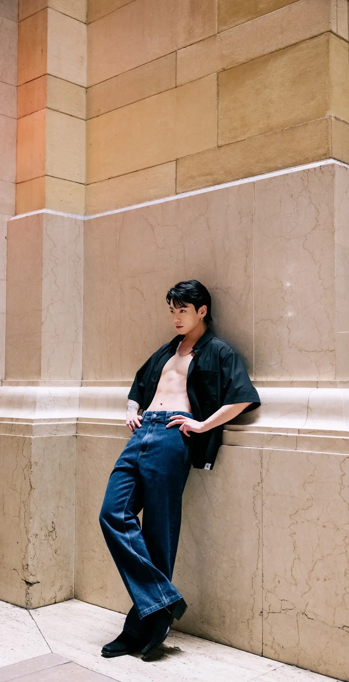 A real moment. The making of #JungKook’s new Calvin Klein campaign.