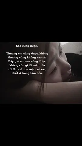 “𝚂𝚊𝚞 𝚝ấ𝚝 𝚌ả 𝚐𝚒ờ 𝚜𝚊𝚘 𝚌ũ𝚗𝚐 đượ𝚌... 𝚌ò𝚗 𝚐ì để 𝚖ấ𝚝 𝚗ữ𝚊 đâ𝚞…” #xuhuong #tamtrang #tiktok #sad #stt #story #fyp #fypシ #storytime #sadstory #tamtrangbuon #xhtiktok #motminh #🖤 #buon #💔 