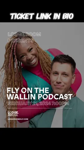@Fly on the Wallin is LIVE in LA on Feb.21st!! Buy your ticket today 🎟️🎟️🎟️
