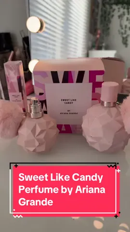 Must Have Sweet Like Cansy Perfume by Ariana Grande #perfume #scent #beauty #BeautyTok #arianagrande #sweetlikecandy #fyp #ttshop 
