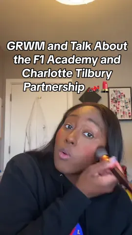 {Gifted} I think the F1 Academy and @Charlotte Tilbury partnership is a great idea for 5 key reasons, and I wanted to hear your thoughts! I’m doing my makeup with some of what I was gifted by their team for the photos you see at the beginning! #f1 #f1contentcreator #formulaone #formulaonecontentcreator #womeninmotorsport #formula1 #f1tiktok #formulaonetiktok #gifted #f1academy #charlottetilbury #f1academyxcharlottetilbury 