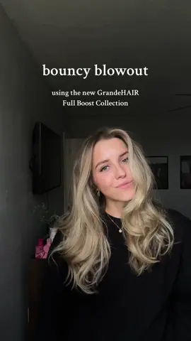 my biggest tip for a good blowout is to make sure you’re using the right products to prep your hair! it makes the biggest difference and the @Grande Cosmetics new GrandeHAIR Full Boost Collection is the best for a voluminous, long lasting blowout!!! #ultabeauty #grandegifted #grandehair #hairtok #hairstyle #hairstyles #hairtutorial #hairroutine #washday #blowout #blowoututorial #blowouthair #voluminoushair #fyp 