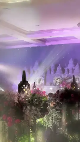Dibalik layar dekorasi pernikahan dengan konsep kemegahan candi borobudur  #behindthescenes #suryodecor #weddingdecor #weddingdecoration #wedding 