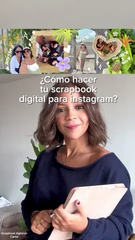 Tutorial como hacer tu scrapbook digital en canva #canvatutorial #digitalscrapbook #scrapbookdigital #tutorialcanva 