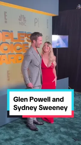 Replying to @Alyssa Pilecki #GlenPowell and #SydneySweeney understood the assignment. #PCAs ❤️‍🔥 #AwardSeason 