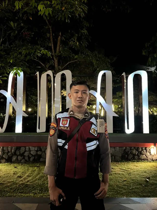 Biar yg panas makin panas katanya #fypシ #nganjuk24jam #polisi 