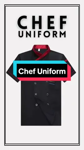 Chef Uniform comfortable fabric #chefuniform #chef #cateringuniform 