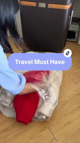 Pack with me to Japan #winteredition 🫶🏼 If you are an overpacker like me or simply travelling to a country during winter which requires thick clothes, you need to get this vaccum storage travel bags! I honestly thought i’d have to bring more than 3 luggages to fit all of my winter clothes! Best part is that it only costs ₱169 haha! #traveltiktok #japan #winter #packwithme #japantrip #travelhacks #musthave #vaccum #travel 