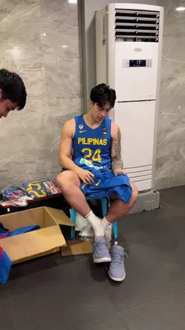 Dwight Ramos is here at Philsports! See you later at 6PM for the Gilas open practice! #SBP #Gilas #Puso 