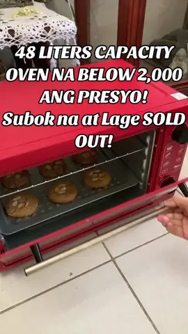 #oven #48liters #48literoven #bakingrecipe #bakingtiktok #bakingtools #ovenclean #fyp #bigsize #colorred #budolfinds #tiktokfinds #recommendations #cookies #bake #soldout 