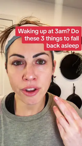 If you wake up at 3 AM and can’t fall back asleep, do these three things so you can go back to sleep