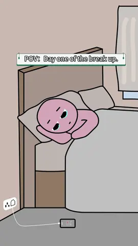 the first day after breaking up