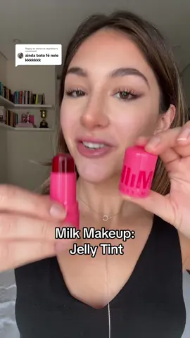 Replying to @rebecca marinho animada p/ teste da @Mari Maria Makeup 💕 e da @Sofia Schaadt 💗 o que acharam??? Querem outros testes com ele?? #tiktokbeleza #maquiagem #blushmilk #milkblush #milkjellytint #tint #lancamento #resenha #blush #blushgelatina #maquiagemtiktok #maquiagembrasil #resenhademaquiagem #reviewdemaquiagem #maquiagemimportada #maquiagemgringa #comprasnoseua 