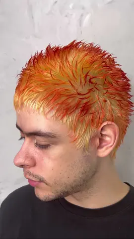 Rengoku Hair  🔥 #fy #foryou #demonslayer 