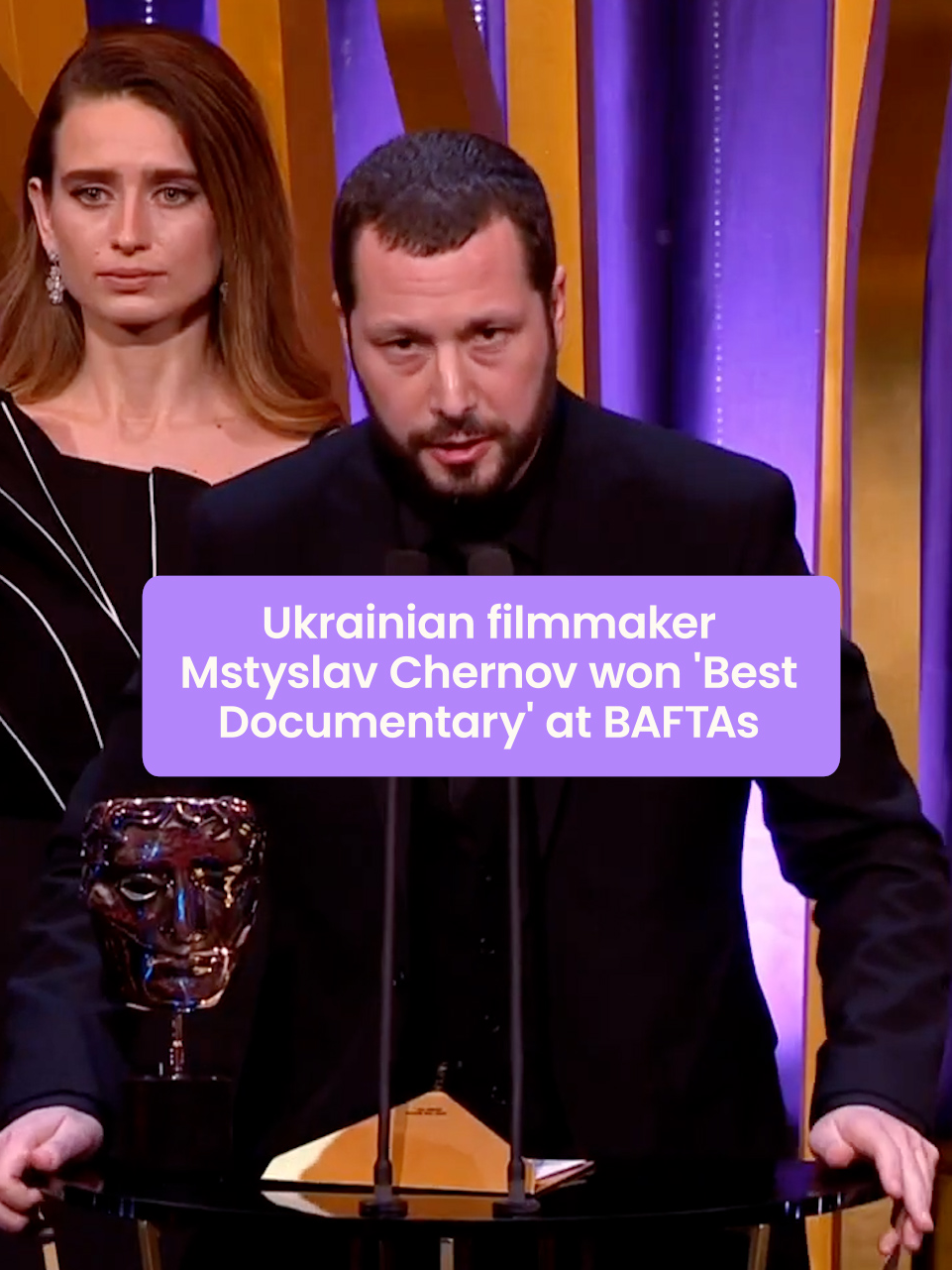 Yesterday, the 77th British Academy Film Awards (BAFTA) took place. The Ukrainian documentary ‘20 Days in Mariupol’ won best documentary and is also among the Oscar nominees. Director Mstyslav Chernov dedicated his speech to the people of Ukraine and stressed the importance of platforming films that empower the voices of its citizens.  #BAFTAS #Documentary #Ukraine #20daysinMariupol