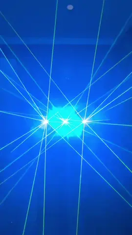 The programming effect of 3 sets of 5-watt laser lights is great#clublights #laserlight #laser 
