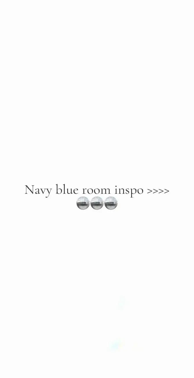 #fyp #foryoupage #inspo #room #RoomTour #roomdecor #navy #OOTD 