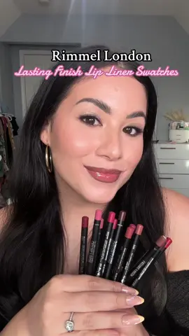 @Carolina | NC MUA Rimmel London Lasting Finish 8HR Lip Liners Swatches💄 #rimmellondon #rimmellipliner #rimmelliplinercapuccino #lipliners #lipswatches #affordablemakeup 