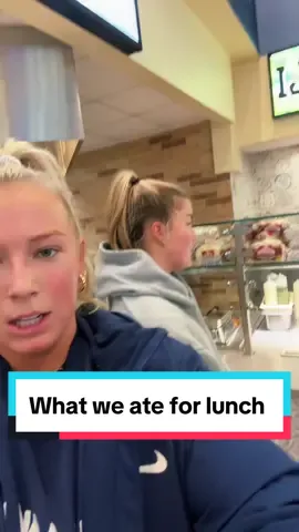 Nothing like a dining hall meal before practice #school #yapper #fieldhockey 