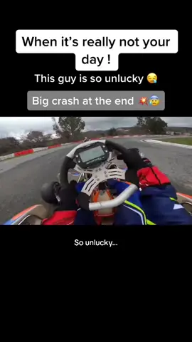 Wait for it… #karting #crash #Motorsport #racing #gokart #speed #autosport 