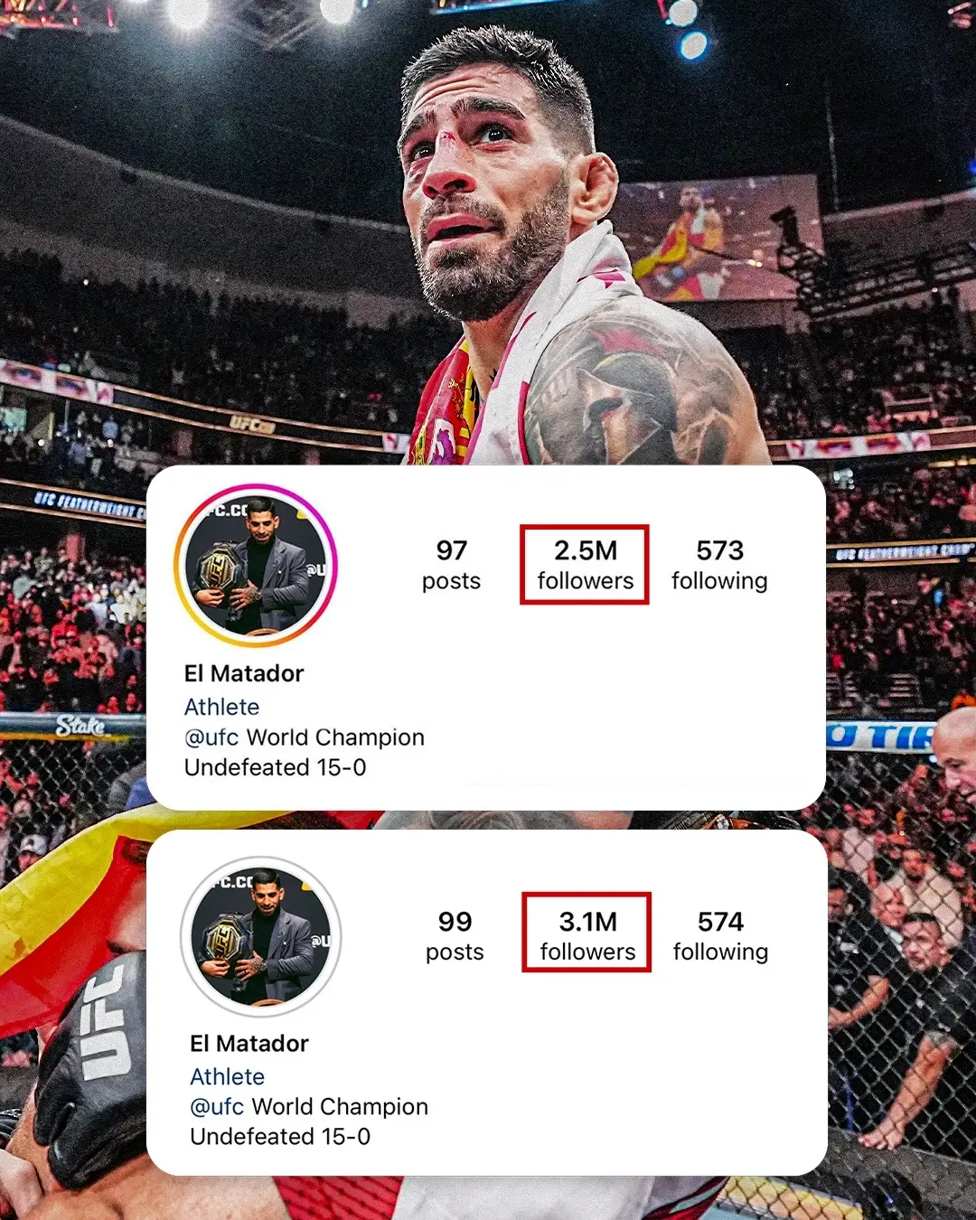 #IliaTopuria is becoming an international superstar 🇪🇸 #spain #realmadrid #UFC #ufc298 